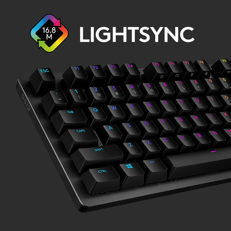 EAN 5099206086272 - Logitech G 920-009370 teclado Juego USB Internacional de EE.UU. Carbono imagen 3