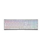 Teclado Alemán Cherry Mx 3.0s Wireless Rgb Rf Wireless + Bluetooth Qwertz Blanco