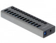 EAN 4043619637386 - DeLOCK 63738 hub de interfaz USB 3.2 Gen 1 (3.1 Gen 1) Type-B 5000 Mbit/s Gris imagen 1
