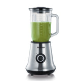 Licuadora Severin Sm 3734, 1 L Batidora De Vaso Negro, Acero Inoxidable 500 W