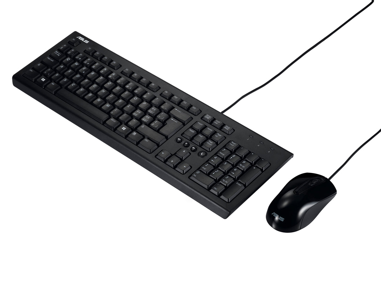 Asus U2000 Keyboard+Mouse Bk Ui 90-Xb1000km000r0 Win11