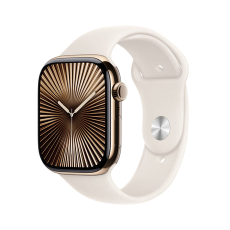 EAN 0195949566363 - Apple Watch Series 10 OLED 46 mm Digital 416 x 496 Pixeles Pantalla táctil 4G Oro Wifi GPS (satélite) imagen 1