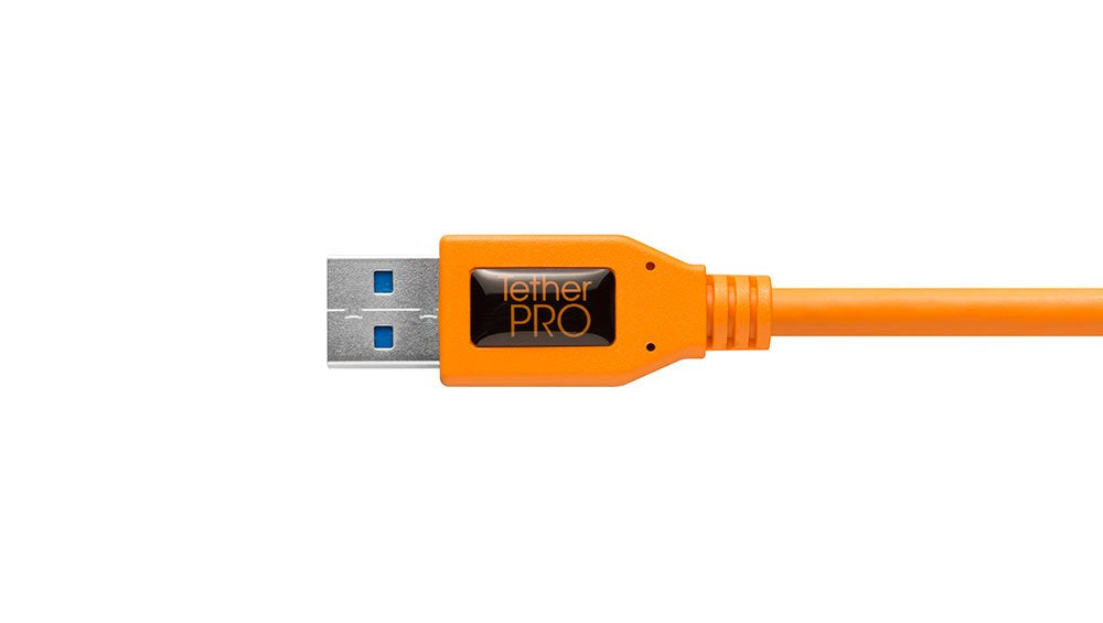 Cable Tether Tools Tetherpro Usb 3.0 A/Micro B 4,6m Naranja