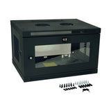 Eaton Tripp Lite   Smartrack 6u Low-Profile Switch-Depth Wall-Mount Mini Rack Enclosure With Clear Acrylic Window