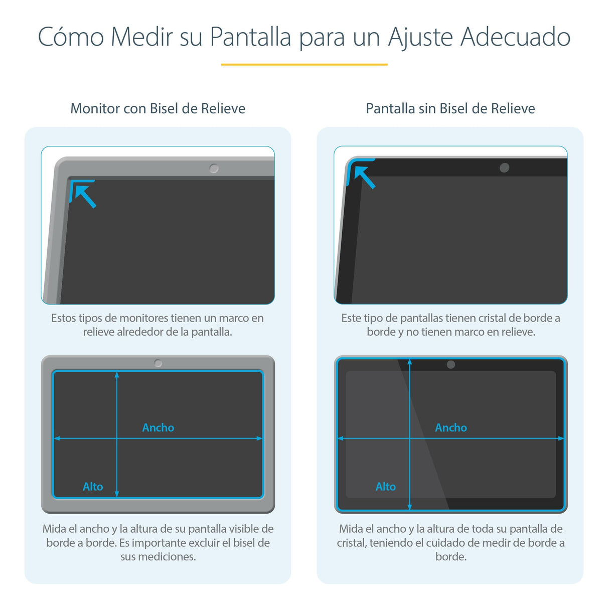 Startech.Com Filtro De Privacidad Para Monitor De 19 Pulgadas Pantalla De Privacidad Para Reducir Luz Azul De Pantalla Ancha 16:10 Mate/Brillante Ángulo +/-30 Grados (Privacy-Screen-19m) Filtro De Confidencialidad De Pantalla 2 Sentidos Ext