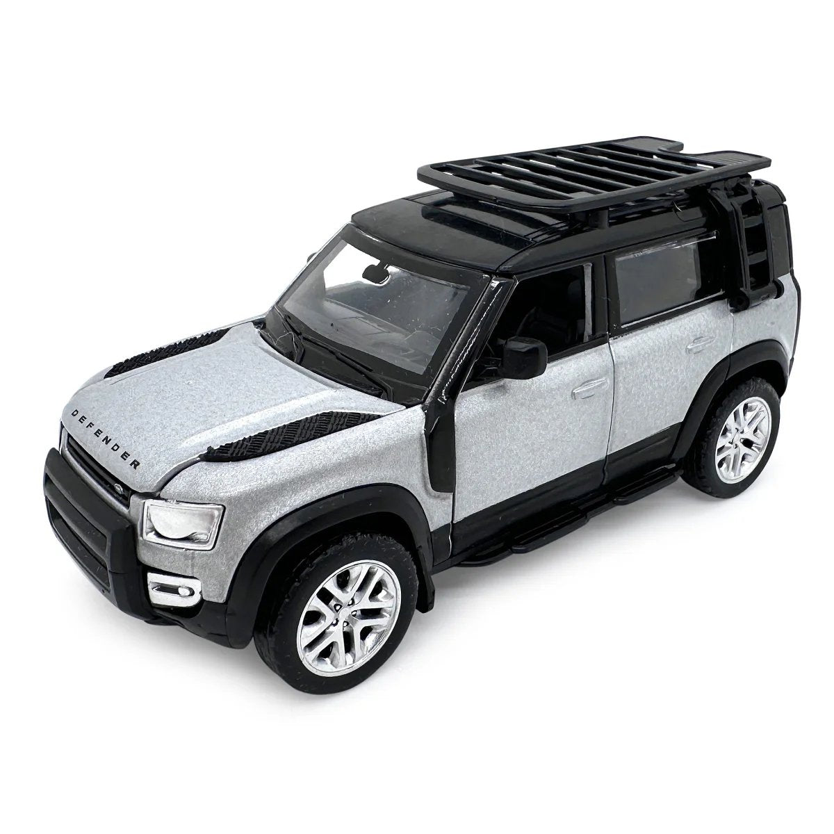 Jamara Land Rover Defender 1:43 2in1 Plata 3+