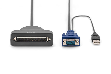 EAN 4016032447573 - Digitus DS-72212 cable para video, teclado y ratón (kvm) Negro imagen 2