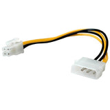 Roline Internes Power Cable, 4pol. Hdd   Atx12v-P4 4-Polig Power, 0,15 M