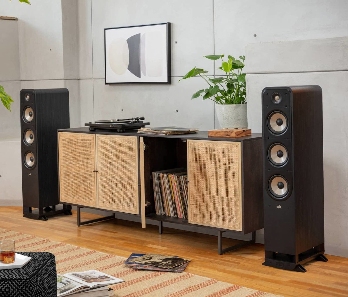 Polk Signature Elite Es60 Negro Sistema De Altavoces Hi-Res / Altavoz De Pie (2)