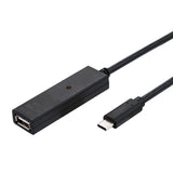 Value Usb 2.0 Verlngerung, Aktiv, Mit Repeater, A-C, Schwarz, 15 M