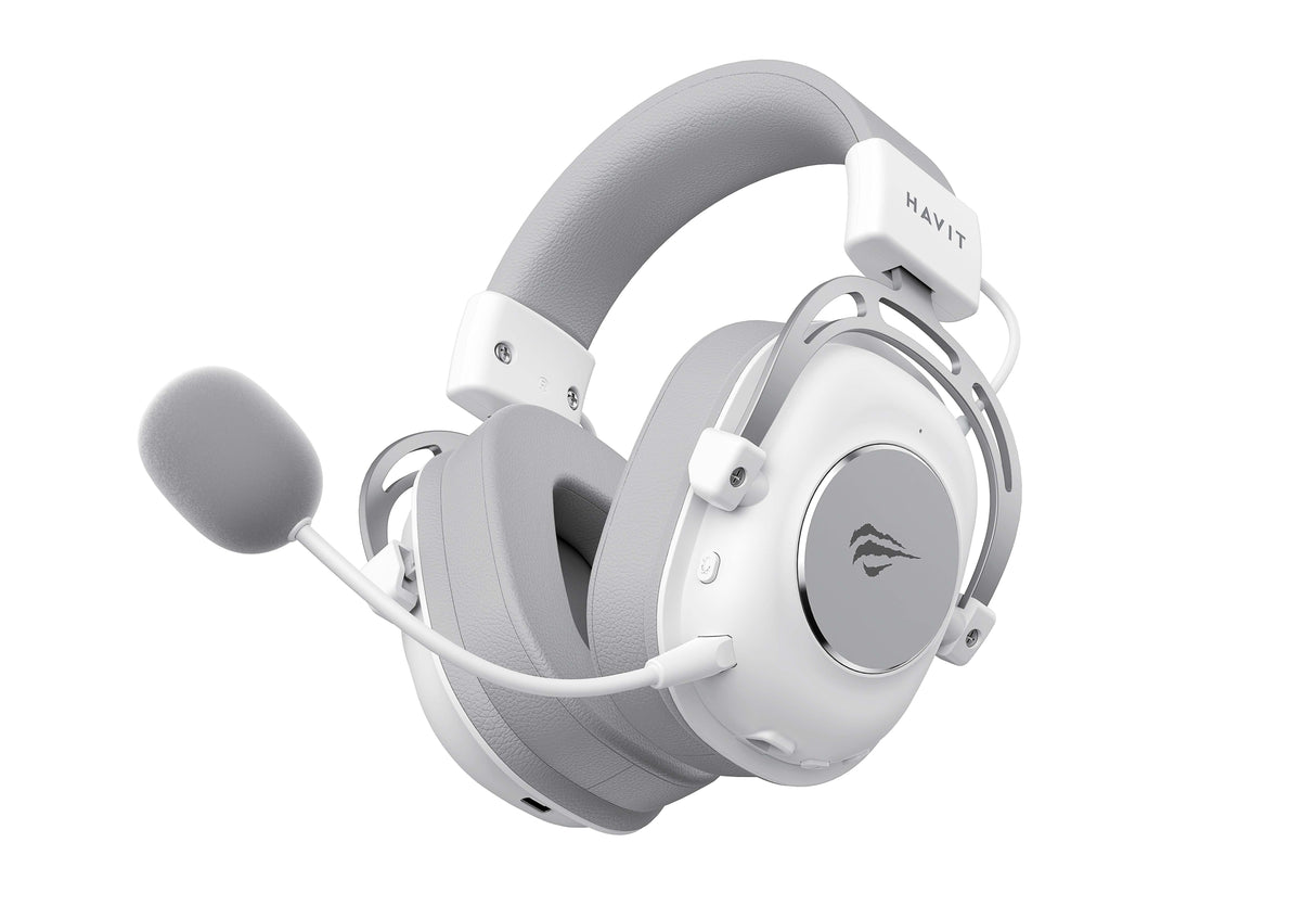 Havit H2002yg - Auriculares Para Juegos 2.4g (Blanco, Gris)