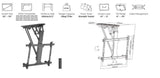 EAN 4015867227152 - Equip 650329 soporte para TV 177,8 cm (70") Negro imagen 10