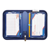 Herlitz 50038268 Caja De Lápices Estuche Suave Poliéster Azul
