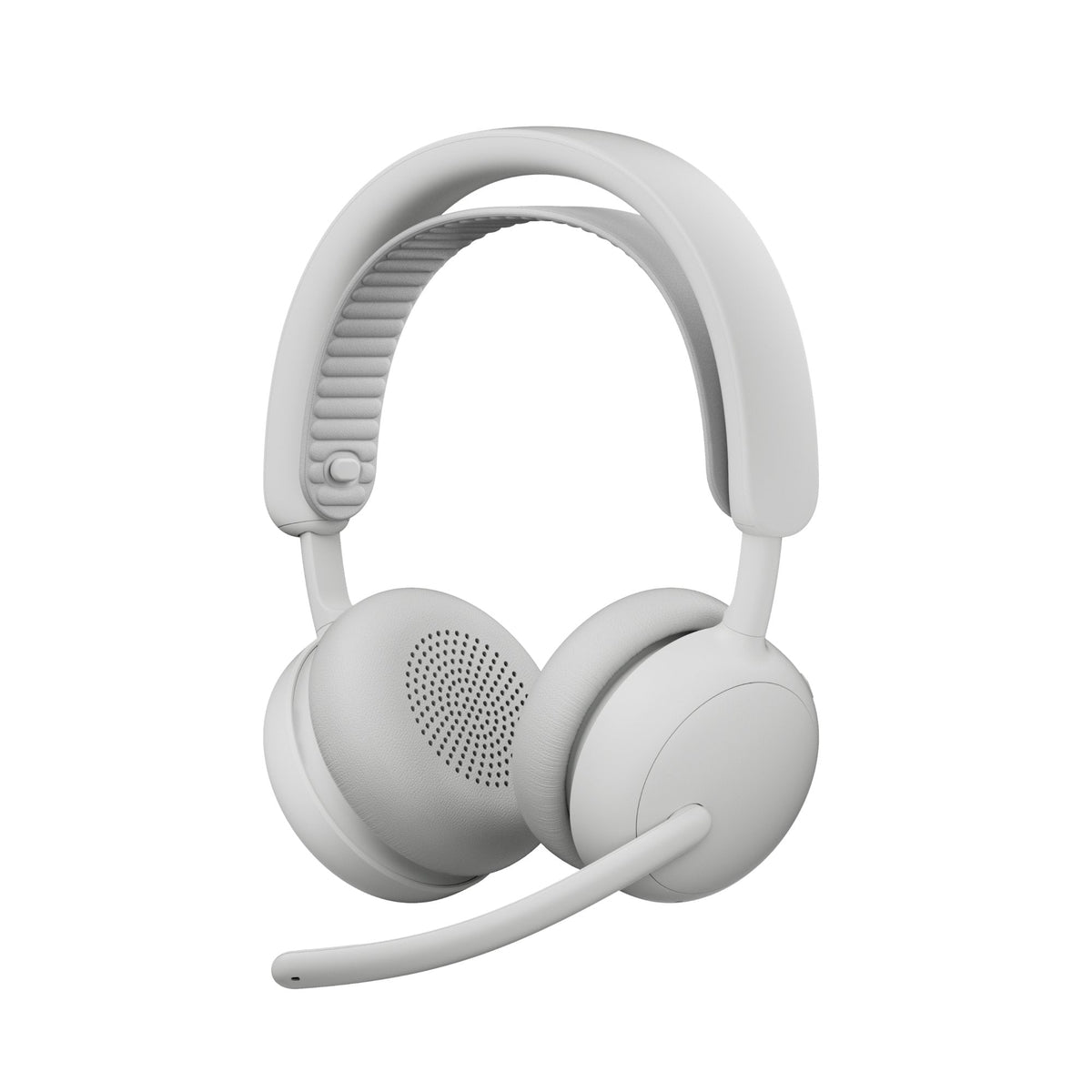 Auriculares Logitech Zone Wireless 2 Inalámbricos Bluetooth Con Cancelación De Ruido Blanco Crudo