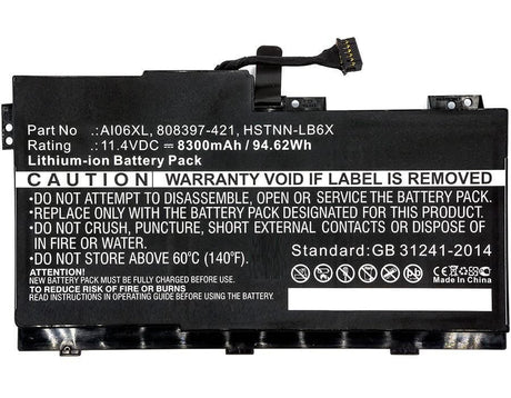 EAN 5706998638434 - CoreParts MBXHP-BA0074 refacción para laptop Batería imagen 1