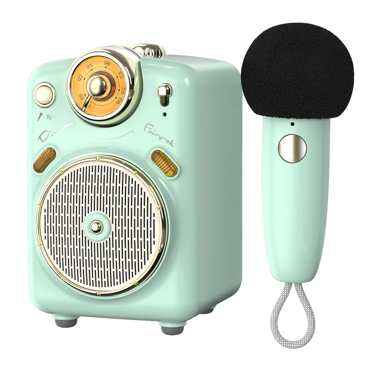 Altavoz Divoom "Fairy Ok" Bluetooth Con Micrófono Verde