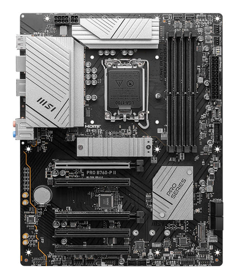 EAN 4711377193887 - MSI PRO B760-P II placa base Intel B760 LGA 1700 ATX imagen 2