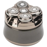 Afeitadora Jata Recargable Para Cabeza, Hasta 120 Minutos, 5 Cabezales Flotantes, Color Plata, Jbma1444