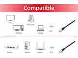 EAN 4015867163252 - Equip 605690 cable de red Negro 1 m Cat6a S/FTP (S-STP) imagen 5