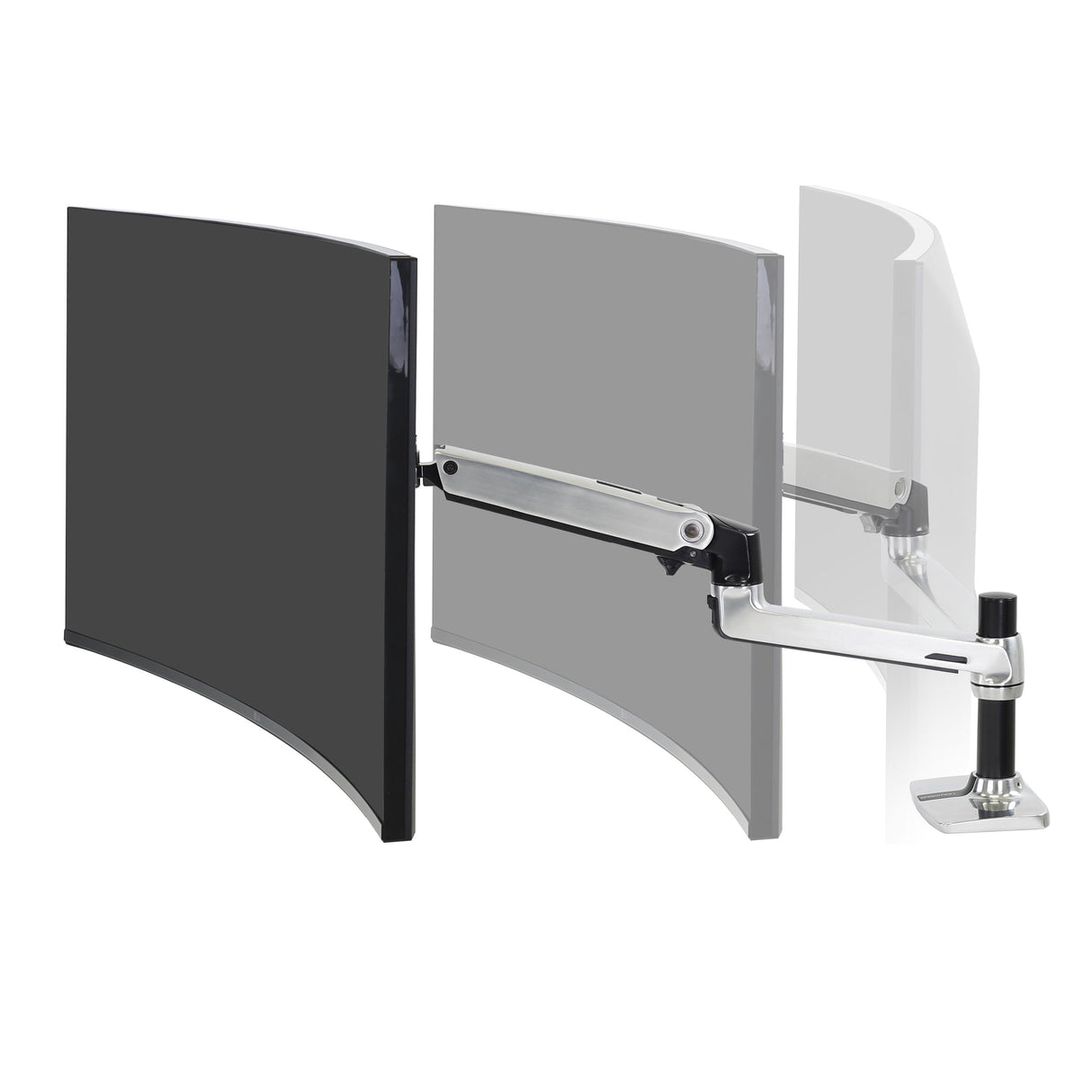 Ergotron Lx Series Desk Mount Lcd Arm 86,4 Cm (34") Negro