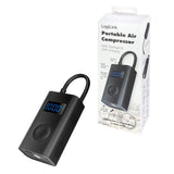 Compresor De Aire Móvil Logilink Con Linterna Led+4000mah