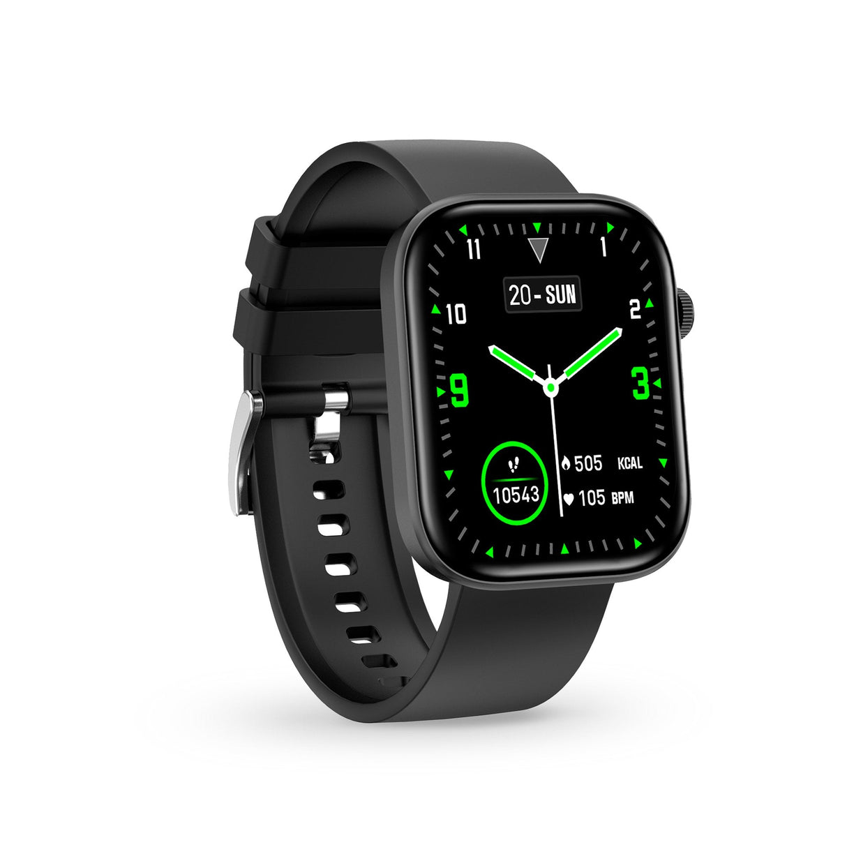 Smartwatch  Ksix Contact Lexc002 Black 2.01"