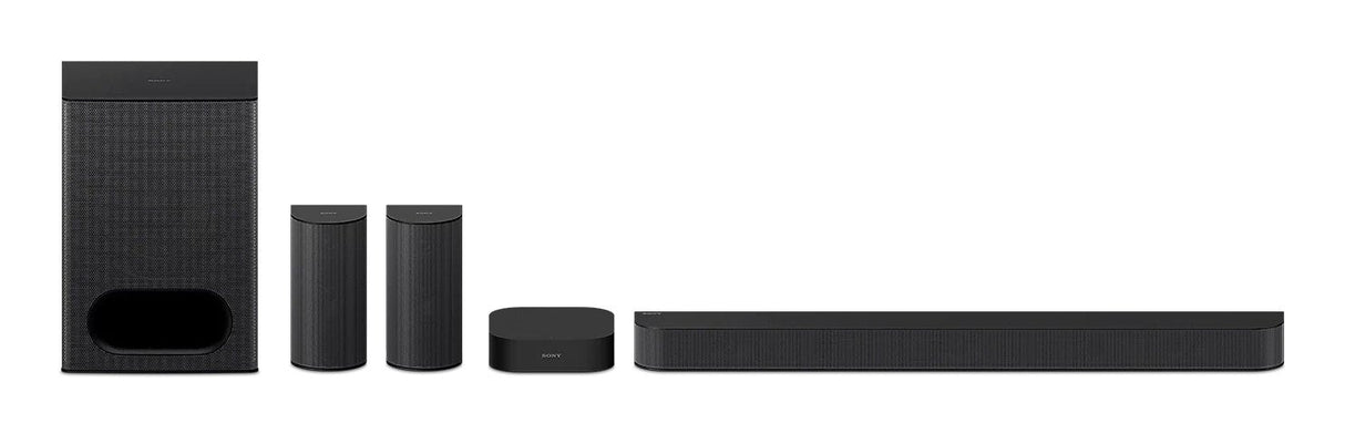 Barra De Sonido Sony Hts60 Bravia Theatre System 6 Black  De 5.1 Canales 1000 W