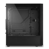 Caja Pc Sharkoon Rbg Atx Midi Tower Negra  40,0x19,0x45,6cm