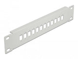 Delock 10" Lwl Patchpanel 12 Port Para Sc Simplex / Lc Duplex 1 He Gris