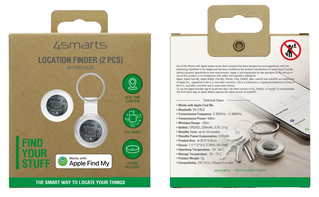 EAN 4252011911424 - 4smarts 541470 localizador o rastreador GPS Universal Buscador Blanco imagen 7