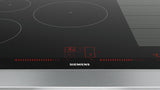 Siemens Ex875lvc1e Hobs Negro, Acero Inoxidable Integrado Con Placa De Inducción 5 Zona(S)