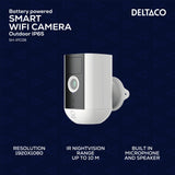 Deltaco Smart Home Kamera Outdoor Ip54 Inkl. Akku