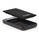 Tooq Carcasa Externa Hdd/Sdd 2.5" Hasta 9.5mm Sata Usb 3.0/3.1 Gen 1 - Sin Tornillos - Negro