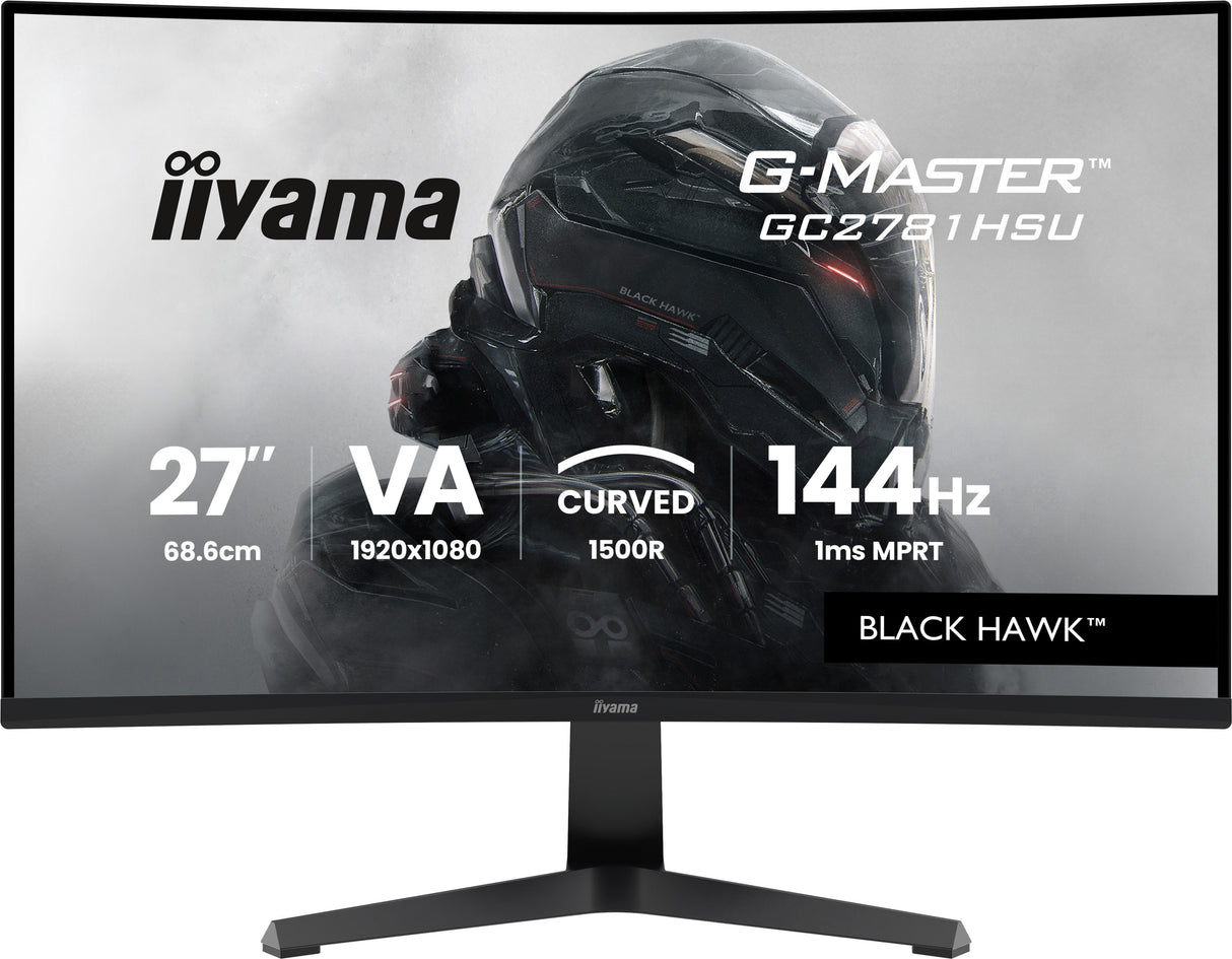 Iiyama 68.6cm 27" Gc2781hsu-B1 16:9 Hdmi+Dp Lift Ips