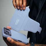 Decoded Silicone Detachable Wallet Ip 17 Pro Forever Blue