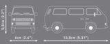 Cobi Volkswagen T3 (Massstab 1:35) Cobi-24634