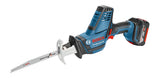 Sierra Alternativa Inalámbrica Bosch Gsa 18v-Li C Professional, 18 Voltios (Azul/Negro, 2x Batería Li-Ion 5,0ah, En L-Boxx)