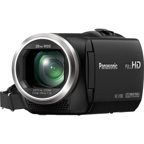 EAN 5025232836772 - Panasonic HC-V180EG-K soporte de videocámara Videocámara manual 2,51 MP MOS BSI Full HD Negro imagen 2