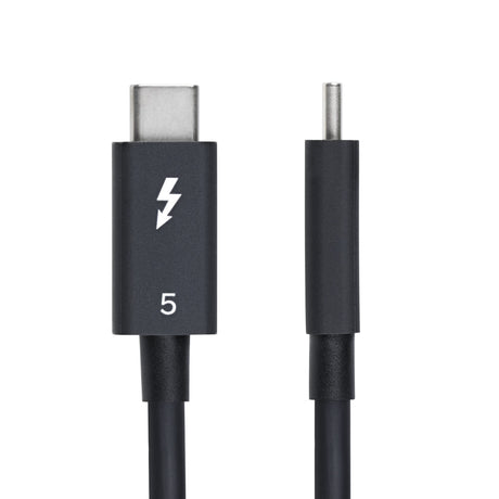 EAN 0065030910064 - StarTech.com TBLT5MM80CM240W cable Thunderbolt 0,8 m 80 Gbit/s Negro imagen 2