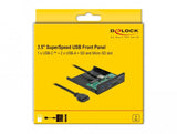 Front Panel 3.5? Usb 5 Gbps 1 X Usb Type-C + 2 X Usb Typ-A + Sd Und Micro Sd Slot