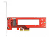 Tarjeta Delock Pci Express X4 --> 1 Ranura M.3 / Nf1 - Perfil Bajo