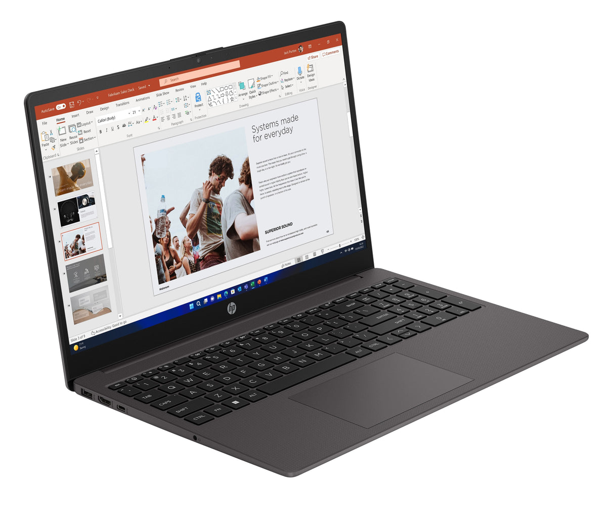 Potatil Hp 250g10 I5-1335u 15 16gb/512