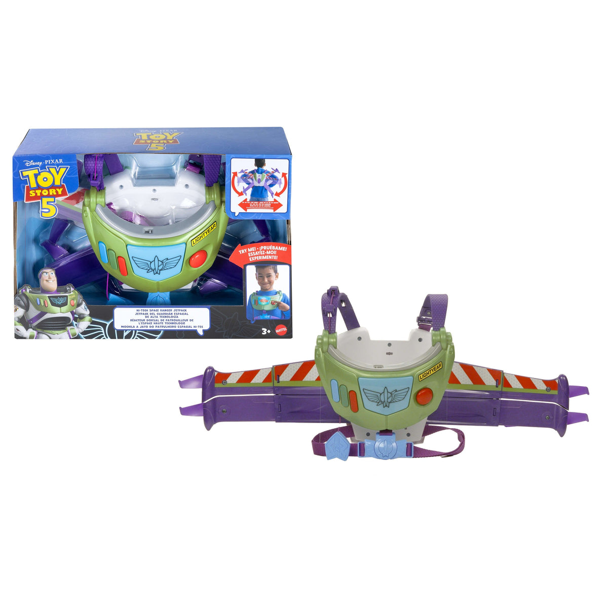 Accesorio Disfraz Buzz Lightyear Toy Story 5 Disney Pixar
