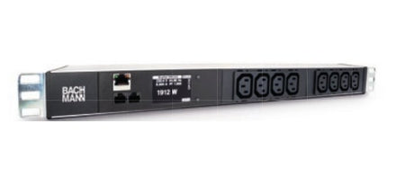 EAN 4016514048373 - Bachmann BlueNet BN2000 unidad de distribución de energía (PDU) 8 salidas AC Negro, Plata imagen 1