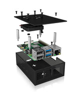 Carcasa Icy Box Para Raspberry Pi4 Ib-Rp108