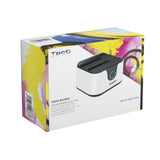 Tooq Docking Station Usb 3.0 - Hdd/Ssd 2.5", 3.5" Sata I,Ii,Iii - Boton De Clonacion - Copia De Seguridad - Color