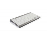 Bakkerelkhuizen Ultraboard 950 Wireless Teclado Rf Inalámbrico Qwerty Inglés De Ee. Uu. Gris, Blanco