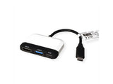 Value Display Adapter Usb Typ C - Hdmi, Usb 3.2 Gen 1 Typ A, Typ C Pd