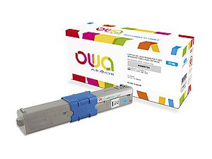 Owa Toner Compatible Con Oki 44469724 Cyan (5.000 S.) Mit Chip