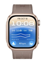 Huawei Watch D3 - Gold-Aleación De Aluminio - Inteligente Uhr Con Correa - Kompositleder - Sand - Tamaño De Cinta: L - Pantalla 4.9 Cm (1.92")